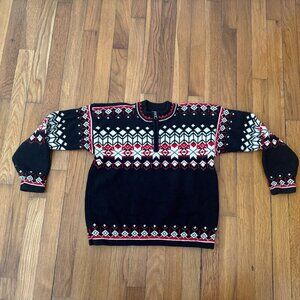 Hanna Andersson Kid's Sweater 100% Cotton 1/4 zip pullover Size 130 cm /US 8